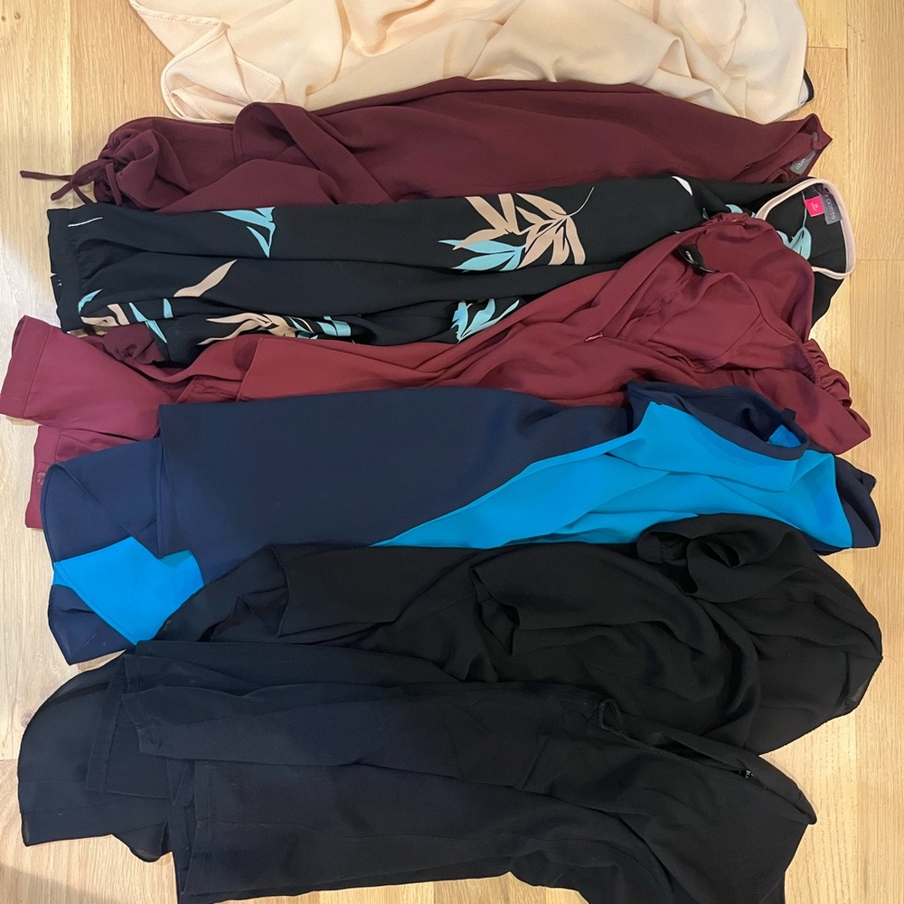 Bundle of 7 Womens Blouses - Vince Camuto, ASOS, Tahari - Size S and M